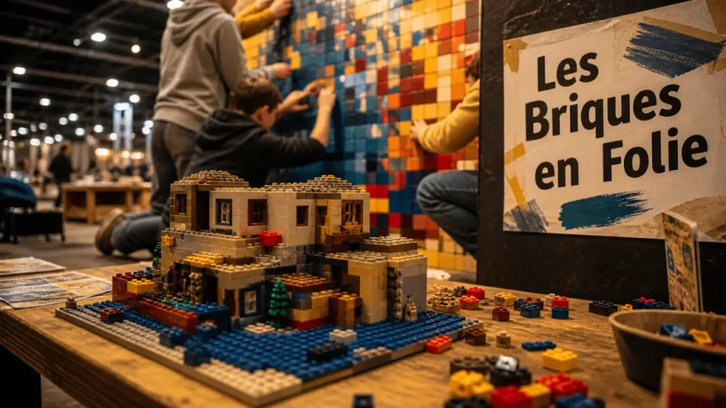 Exposition lego rouen 2026 : construction LEGO et mosaïque géante participative