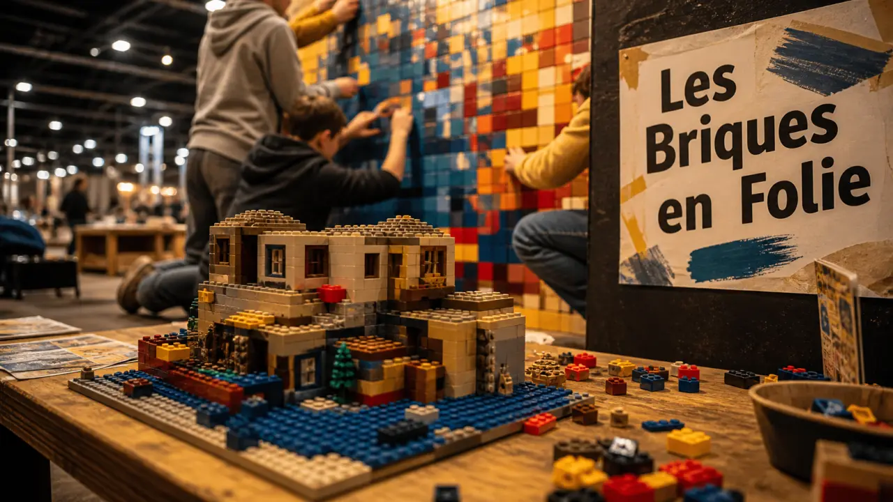 Exposition lego rouen 2026 : construction LEGO et mosaïque géante participative