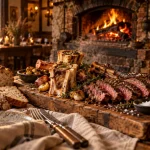ADN restaurant Rouen, bar à viande au feu de bois et partage