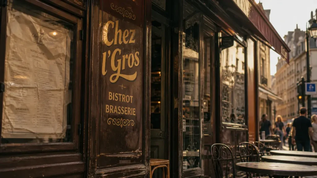 chez l'gros restaurant rouen, terrasse de bistrot