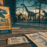 Exposition dinosaure Rouen 2025 à Elbeuf : dinos robotisés