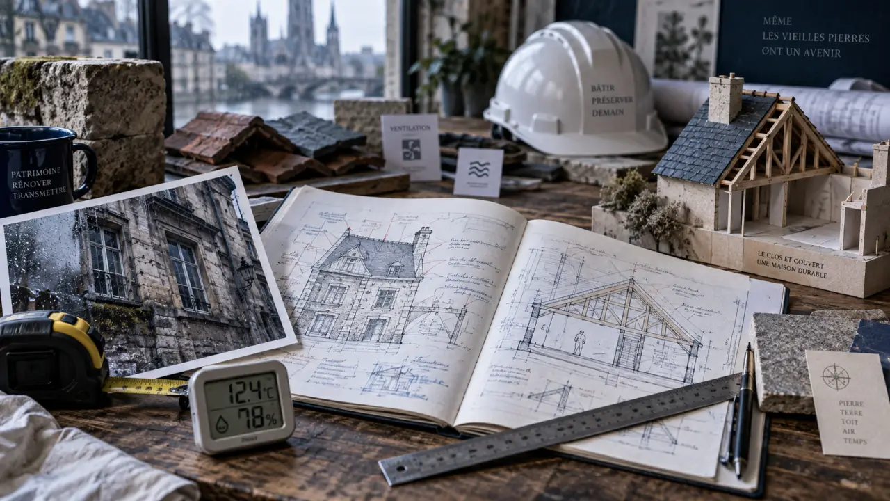 Préservation du patrimoine Rouen : étude d’isolation et restauration historique d’un logement ancien