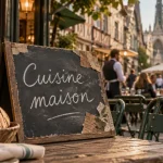 Restaurant in situ rouen : terrasse cuisine maison, ardoise et vin