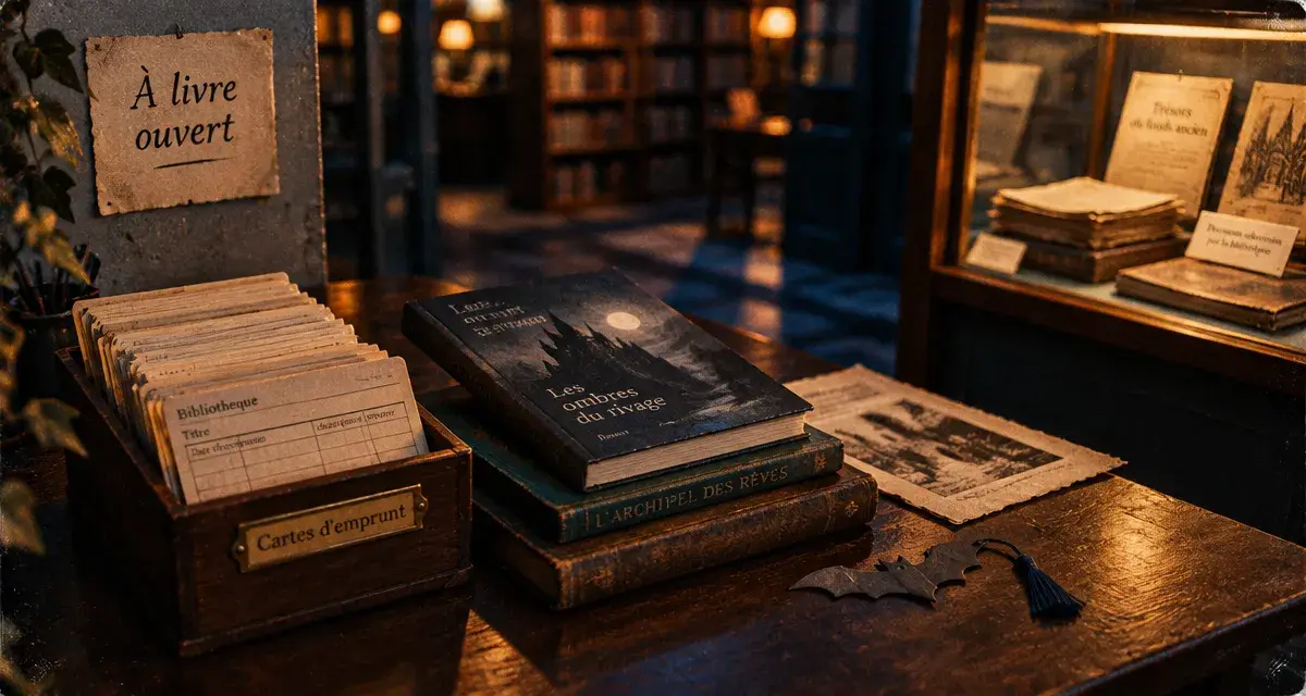À livre ouvert : une rencontre spéciale Halloween à la bibliothèque Parment