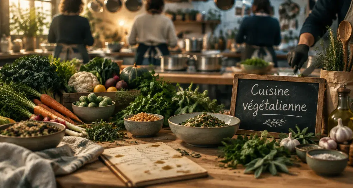 Un atelier de cuisine végétalienne le 4 novembre à La Maison Bleue