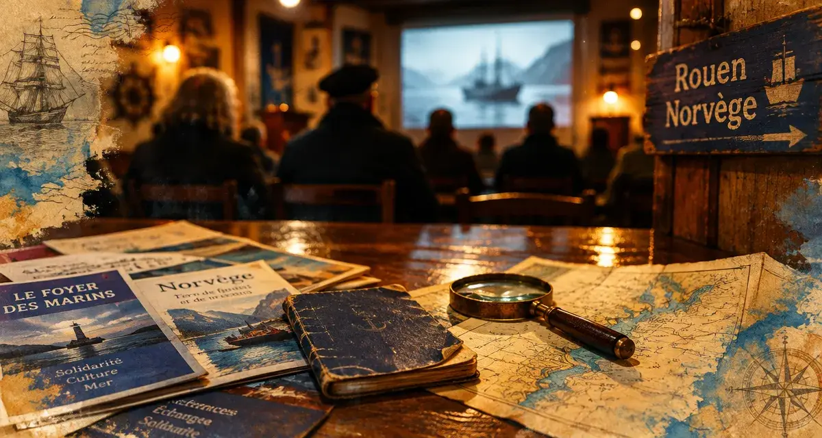 Rouen-Norvège : une conférence ce mardi au Foyer des marins