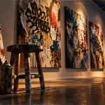 Corbze expose son univers graphique à la galerie Drip’s