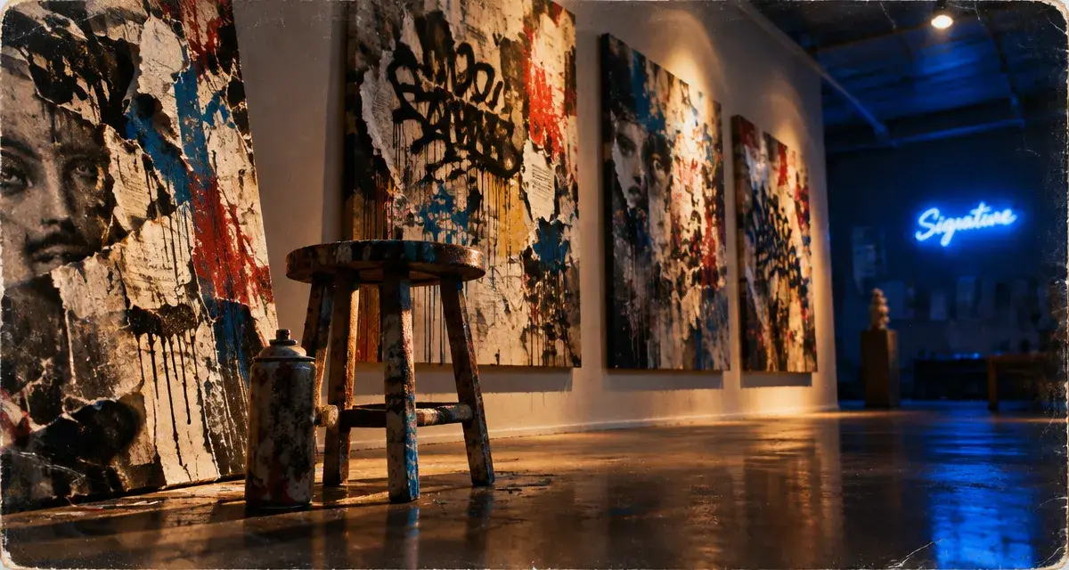 Corbze expose son univers graphique à la galerie Drip’s