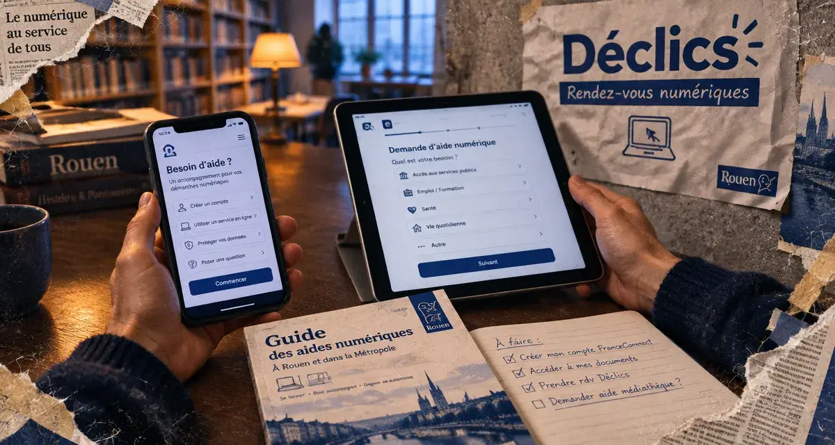 Besoin d'aide avec vos appareils numériques à Rouen ?