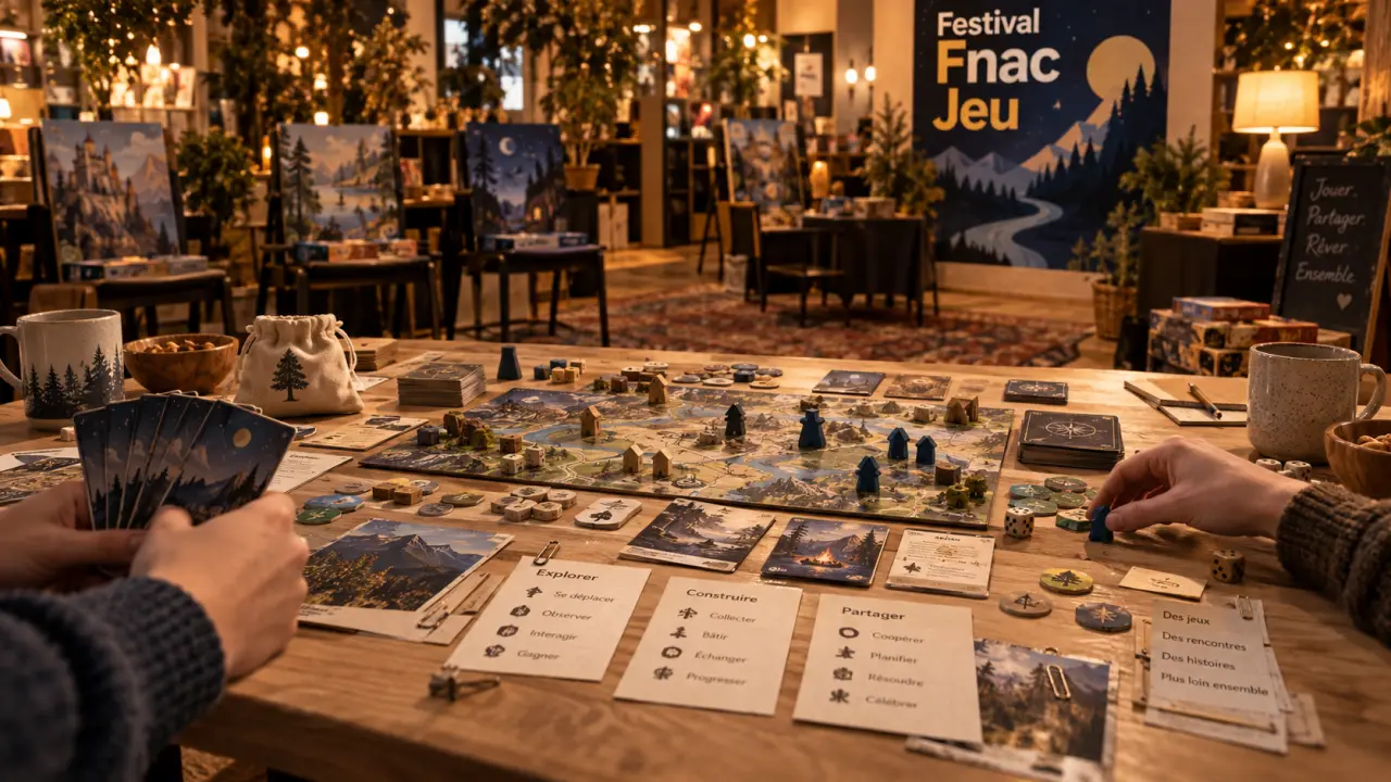 Festival Fnac du Jeu de Société : un après-midi gratuit à Rouen