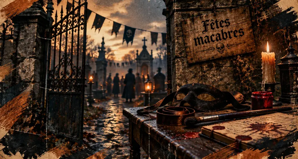 Les Fêtes macabres s’installent à l’Aître Saint-Maclou dès mercredi