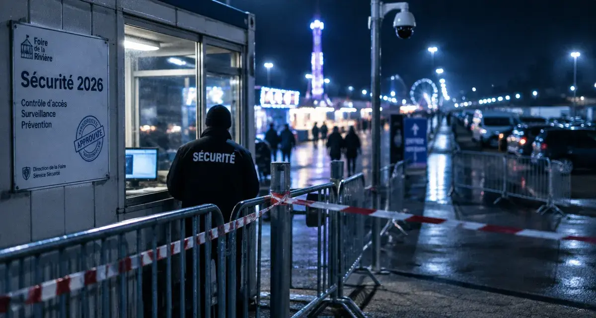 Foire Saint-Romain 2026 : sécurité, caméras et accès aux parkings