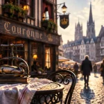 À Rouen, La Couronne cultive sa légende sur la place du Vieux-Marché
