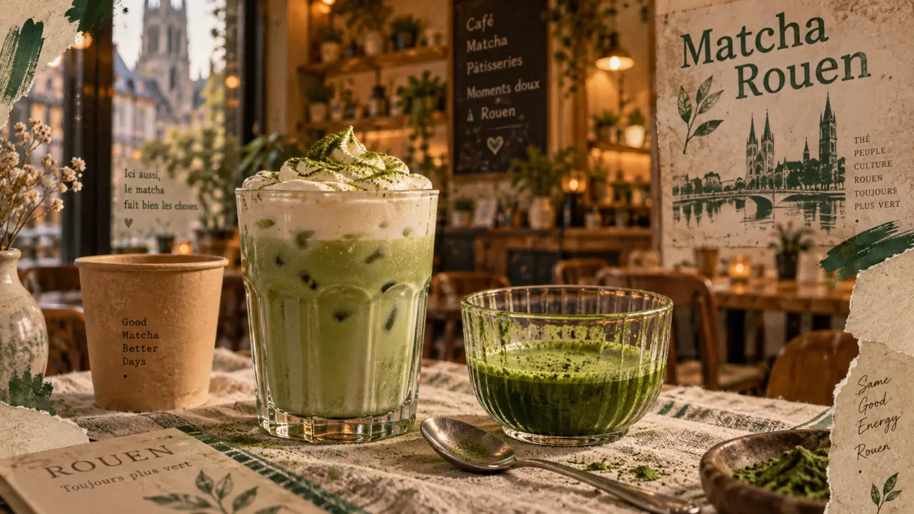 Où boire un matcha à Rouen : nouvelles adresses et recettes originales