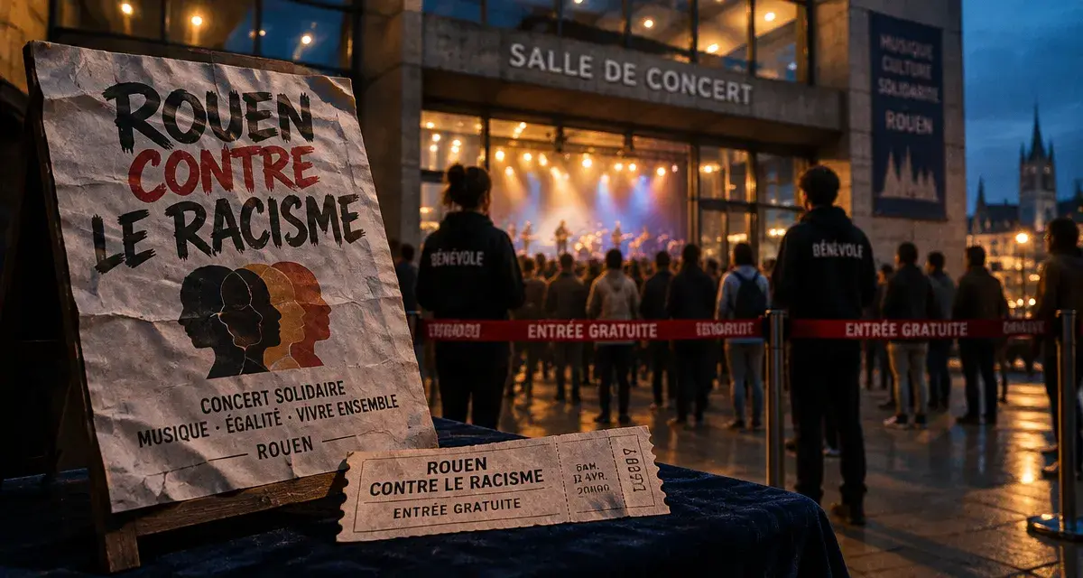 Rouen contre le racisme : concerts gratuits au Zénith et débat politique