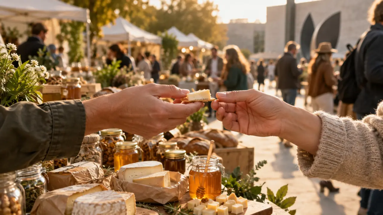 À Rouen, le premier village bio a fait ses débuts à la Fête du ventre