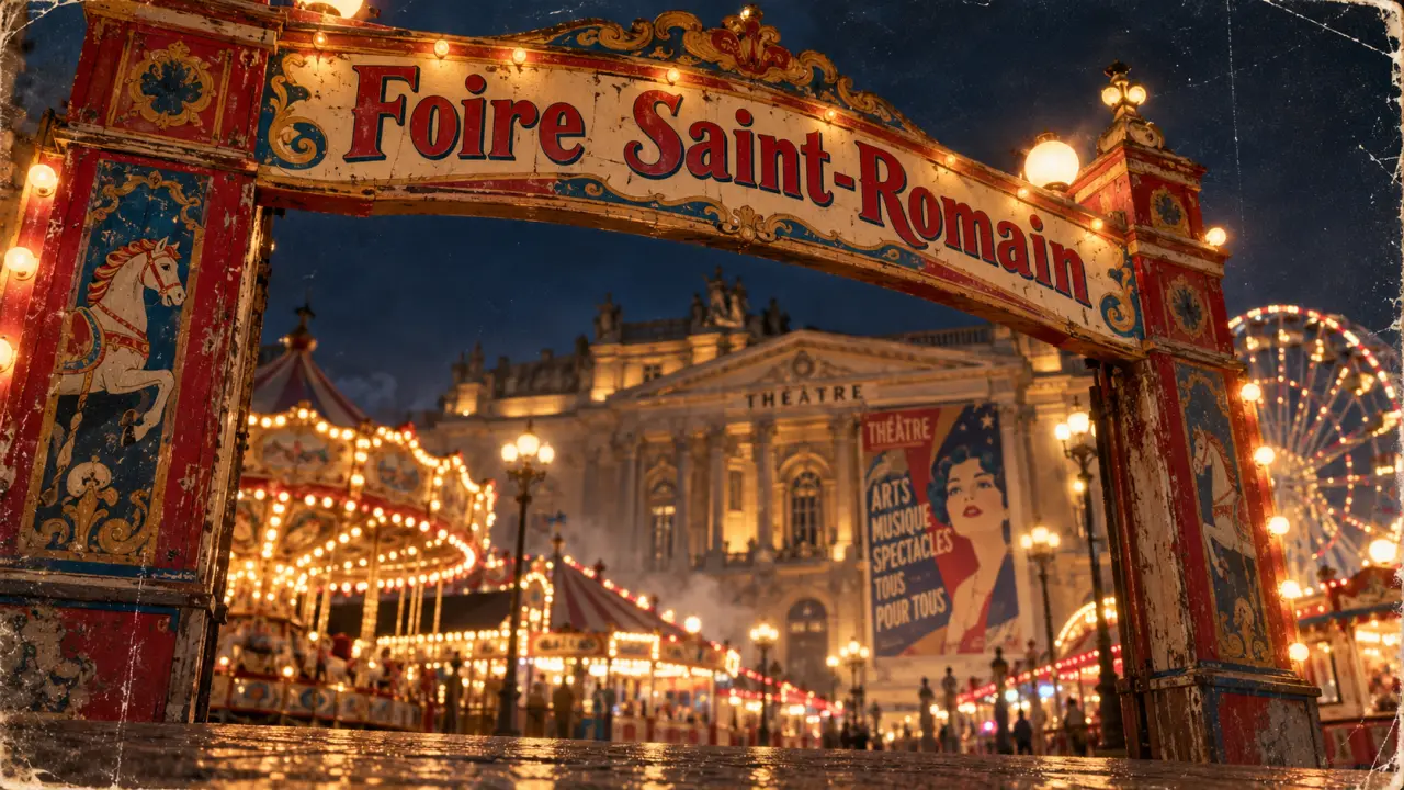 Que faire à Rouen du 23 au 25 octobre : foire, concerts et théâtre