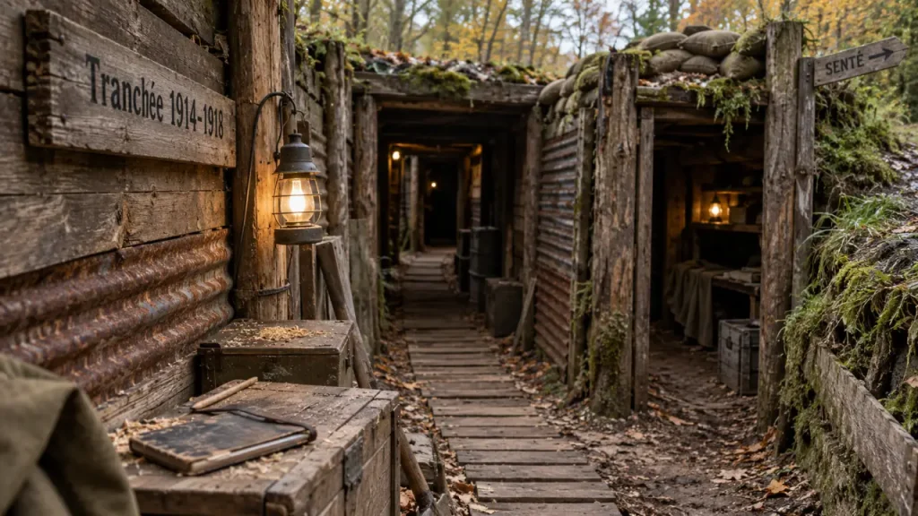 Près de Rouen, une tranchée de 1914-1918 à visiter avant son démontage