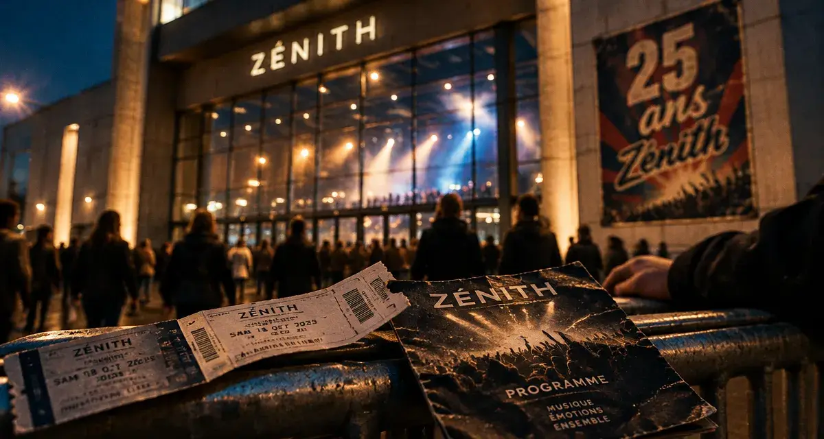 Le Zénith de Rouen célèbre 25 ans de concerts et prépare sa saison 2026-2027
